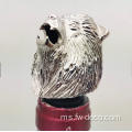 Animal Zinc Alloy Metal Wine Pourer and Stopper